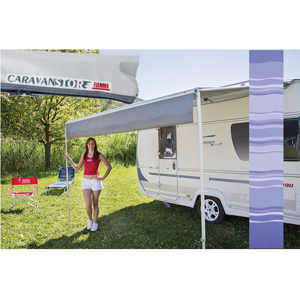 Fiamma Markis, caravanstore påsmodell, blå Fiamma Markis, caravanstore påsmodell, blå